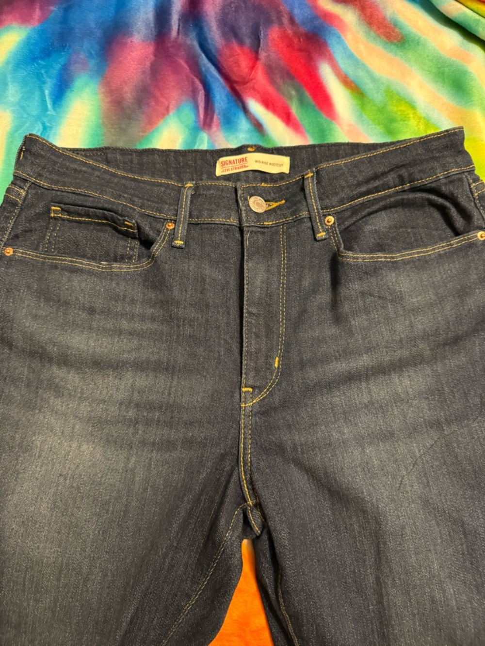 Signature by Levi Strauss Women’s Boot Cut Jeans - Dark Indigo